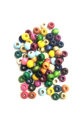  - WOODEN BEADS 300 MİXED 10 MM