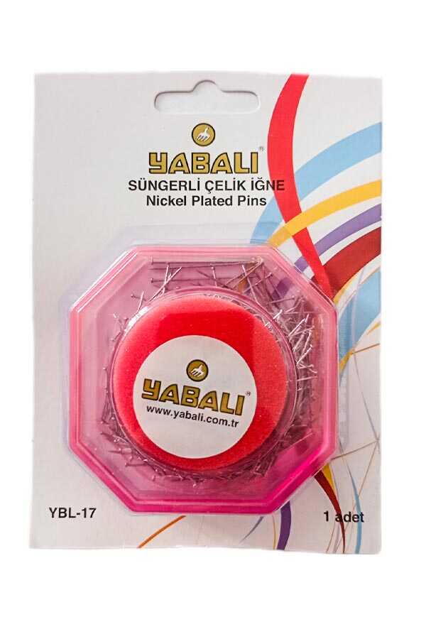 Yabalı 017 Nikel Kaplı Toplu İğne Pembe