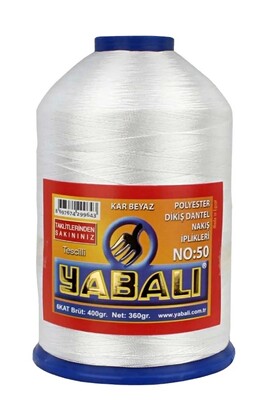 YABALI - YABALI 400 KAR BEYAZ 50 POLYESTER