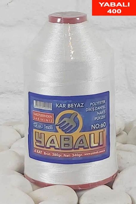 YABALI - YABALI 400 KAR BEYAZ 60 POLYESTER