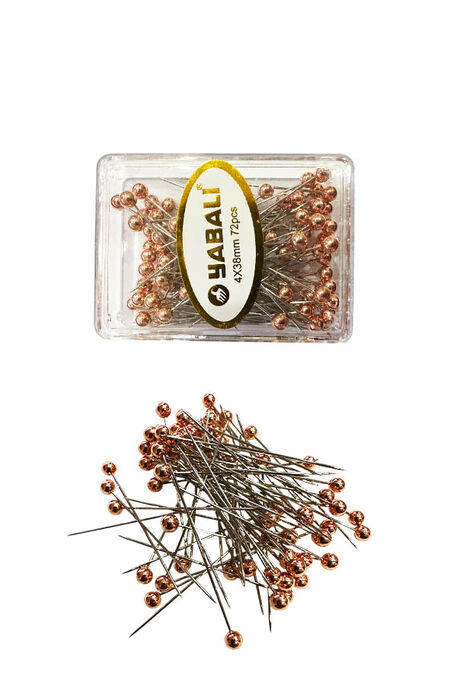 YABALI - YABALI 435 TERZİ İĞNESİ 72 Lİ 4X38MM BAKIR