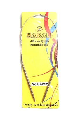 YABALI - YABALI ÇELİK TELLİ MİSİNALI ŞİŞ 40 CM