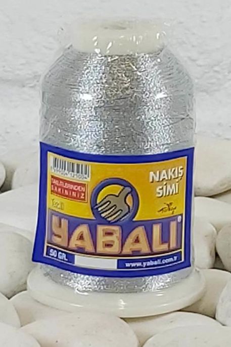 YABALI - YABALI NAKIŞ SİMİ 50 GR GÜMÜŞ