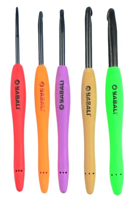 YABALI 041 SİYAH UÇLU ELASTİK SAPLI YÜN TIĞ - 2