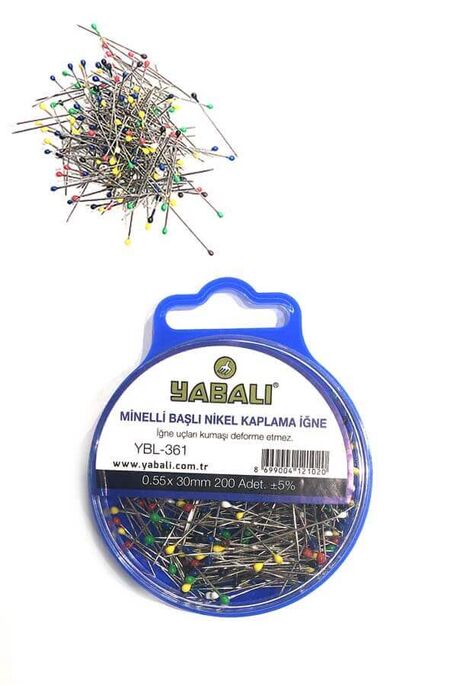 YABALI - 361 MİNELİ COLORED HEAD NEEDLE