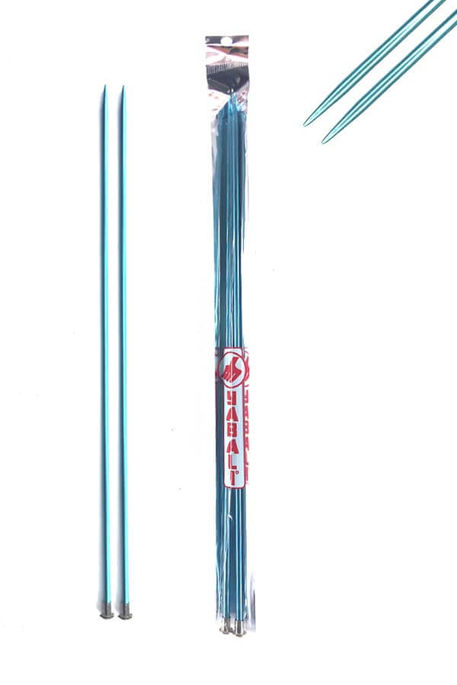 YABALI - METALLIZED KNITTING NEEDLE 35 CM