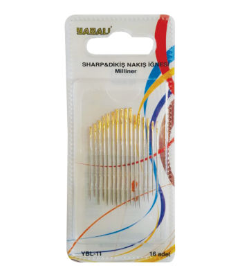 YABALI - YABALI 11 SHARP DİKİŞ NAKIŞ İĞNESİ 