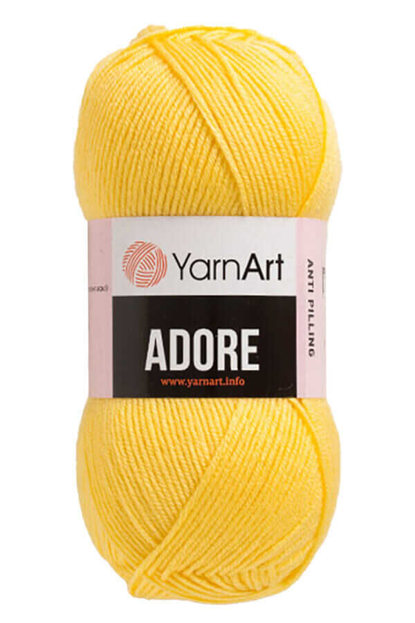 YARNART ADORE 332 Açık Sarı