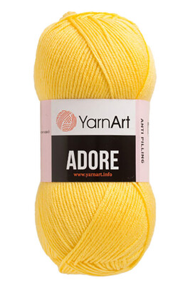 YARNART ADORE 332 Açık Sarı 