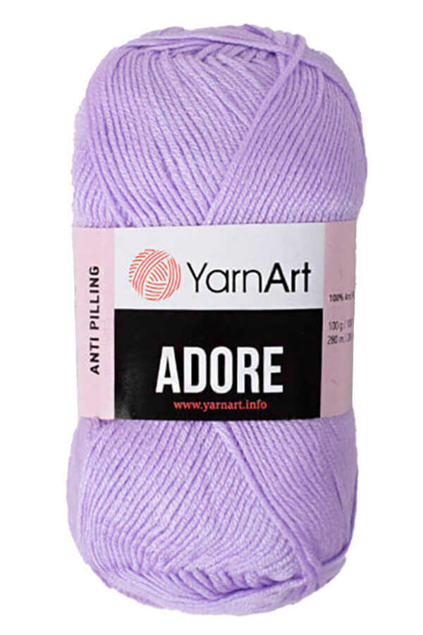 YARNART ADORE 337 Eflatun