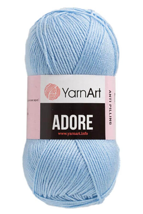 YARNART ADORE 340 Bebe Mavi - 1