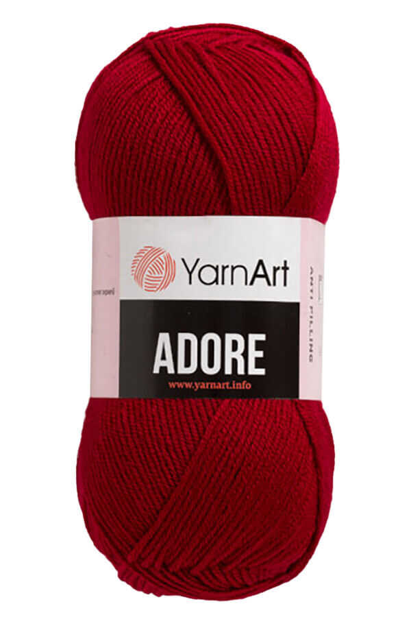 YARNART ADORE 353 Koyu Kırmızı