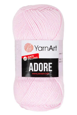 YARNART ADORE 361 Açık Pembe 