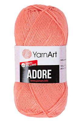 YARNART ADORE 366 Mercan 