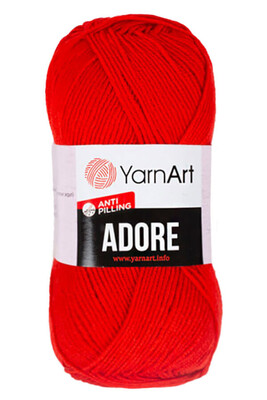 YARNART ADORE 371 Kırmızı 