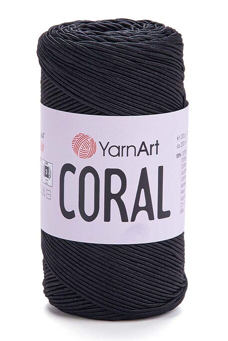 YARNART - YARNART CORAL 1902 Siyah