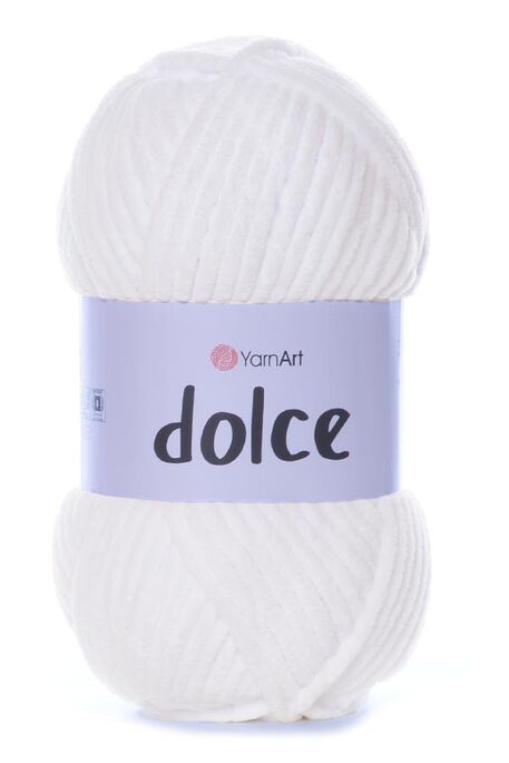 YARNART DOLCE 741 Beyaz - 1