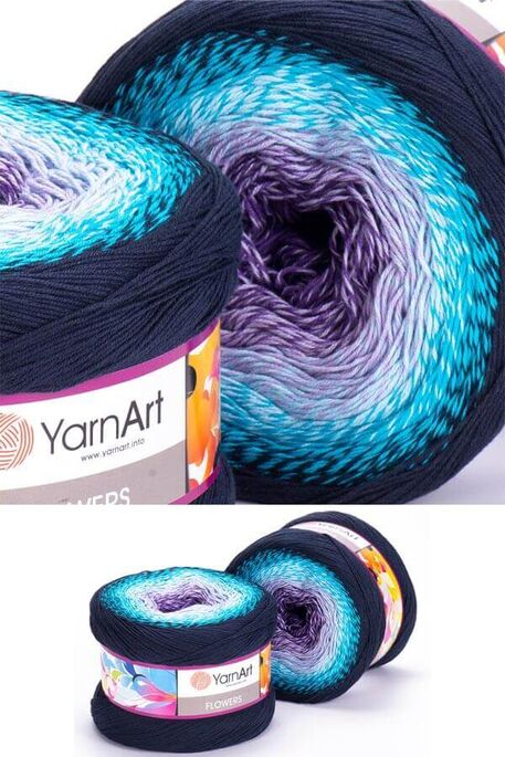 YARNART FLOWERS  254 - 1