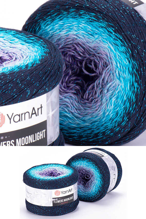 YARNART FLOWERS MOONLIGHT 3254