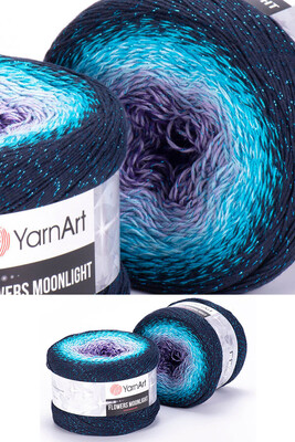YARNART FLOWERS MOONLIGHT 3254