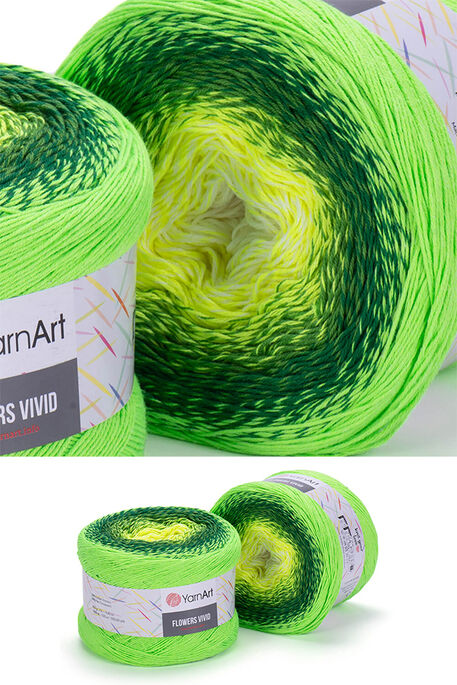 YARNART - YARNART FLOWERS VIVID 508