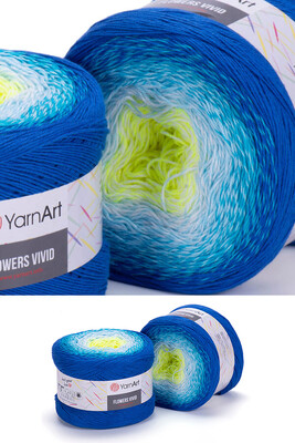 YARNART - YARNART FLOWERS VIVID 510