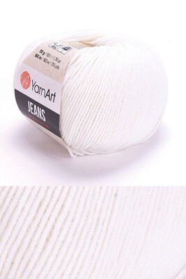 YARNART JEANS 1 Krem