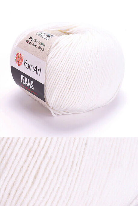 YARNART JEANS 1 Krem - 1