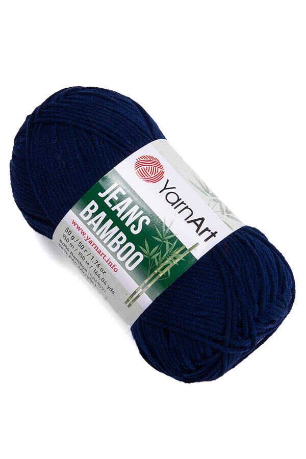YARNART JEANS BAMBOO 125 Lacivert