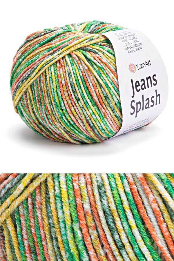 YARNART JEANS SPLASH 940 AMİGURUMİ ÖRGÜ İPLİKLERİ YARNART