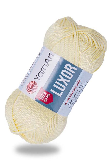 YARNART - YARNART LUXOR GIZA COTTON 1203 Limon