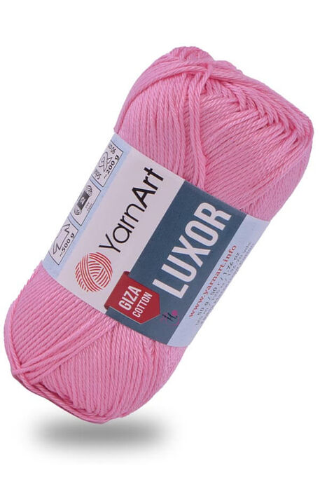 YARNART - YARNART LUXOR GIZA COTTON 1207 Pembe