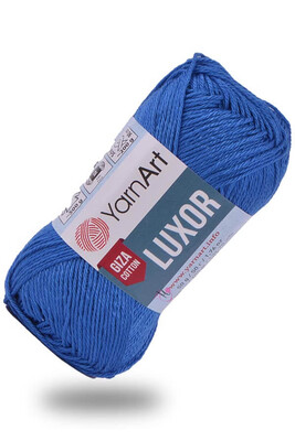 YARNART - YARNART LUXOR GIZA COTTON 1214 Saks Mavi