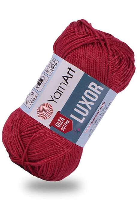 YARNART - YARNART LUXOR GIZA COTTON 1221 Vişne