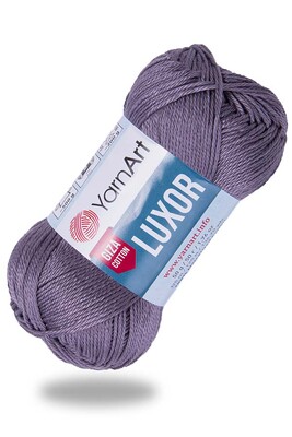 YARNART - YARNART LUXOR GIZA COTTON 1234 Üzüm Suyu