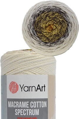 YARNART MACRAME COTTON SPECTRUM 1301 - Thumbnail