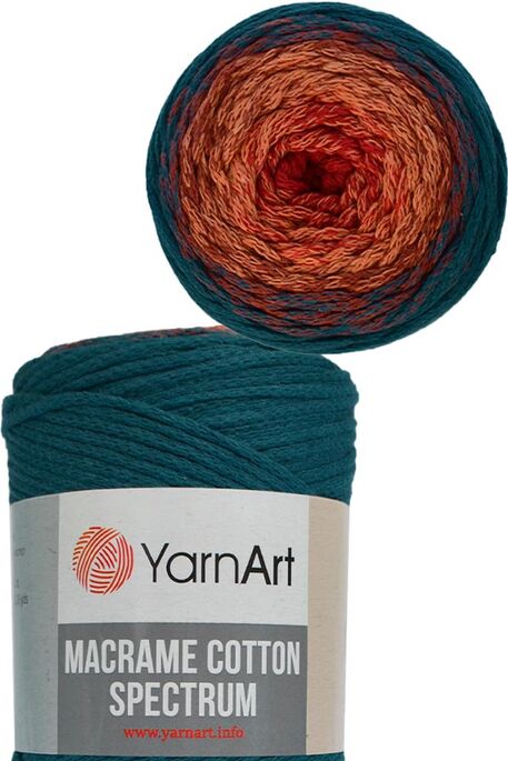 YARNART MACRAME COTTON SPECTRUM 1317 - 2