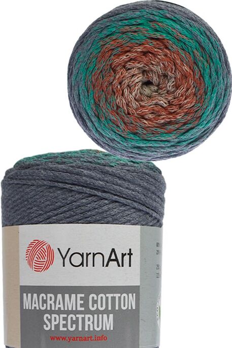 YARNART MACRAME COTTON SPECTRUM 1327 - 2