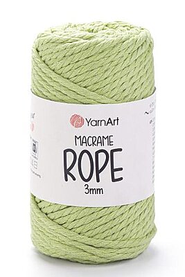 YARNART MACRAME ROPE 3MM 755 Fıstık Yeşil 