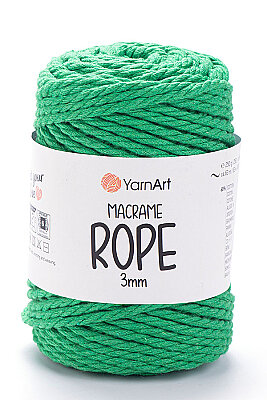 YARNART MACRAME ROPE 3MM 759 Elma Yeşili 