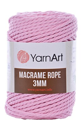YARNART MACRAME ROPE 3MM 762 Pudra 