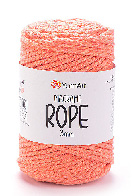 YARNART MACRAME ROPE 3MM 767 Yavruağzı - 1