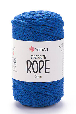 YARNART MACRAME ROPE 3MM 772 Saks Mavi 
