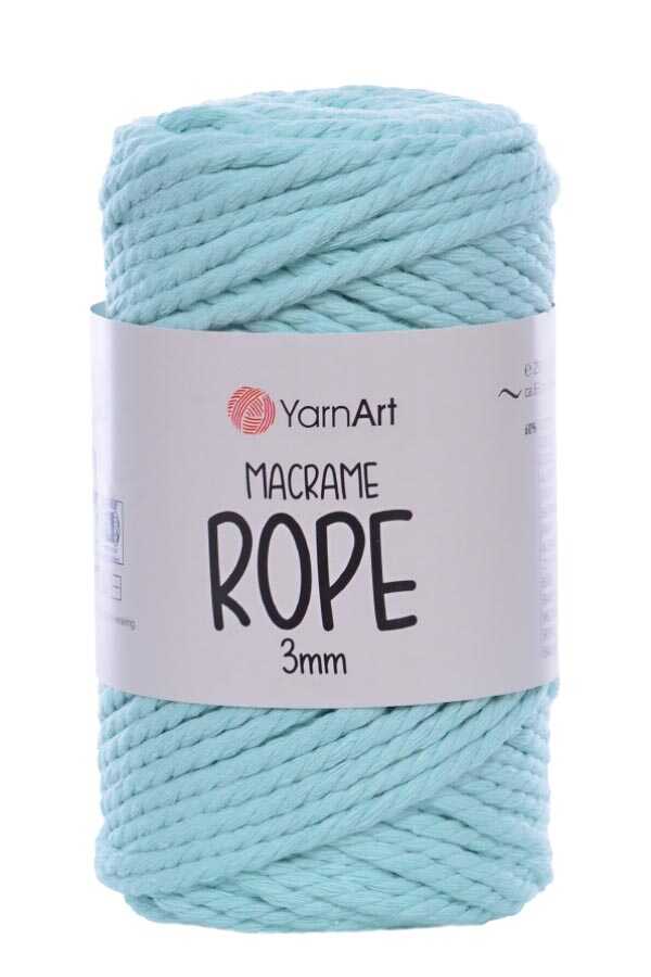 YARNART MACRAME ROPE 3MM 775 Su Yeşili