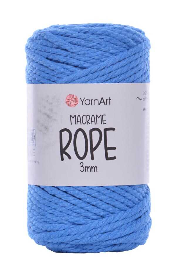 YARNART MACRAME ROPE 3MM 786 Denim