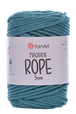 YARNART MACRAME ROPE 3MM 789 Petrol 