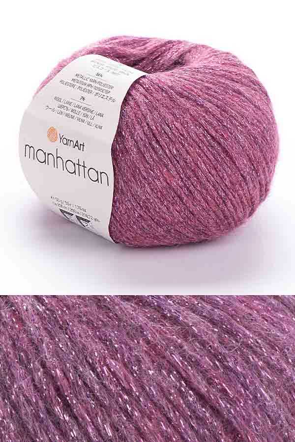 YARNART MANHATTAN 905 Koyu Gül