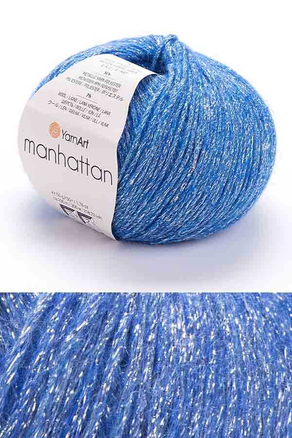 YARNART MANHATTAN 907 Mavi