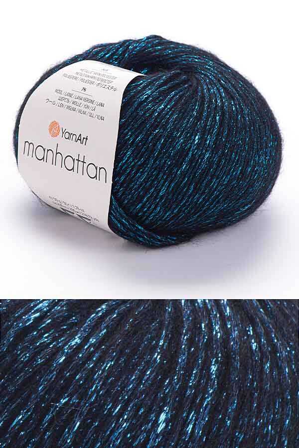 YARNART MANHATTAN 908 Petrol