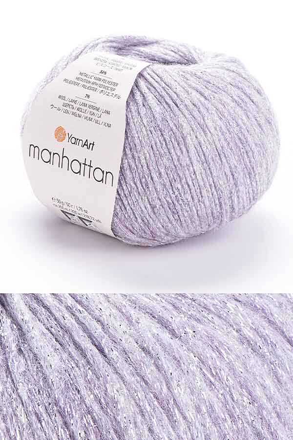 YARNART MANHATTAN 910 Kış Beyazı